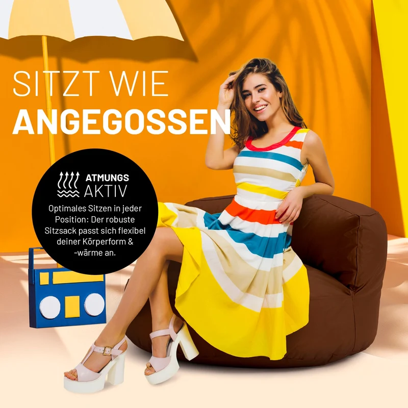 Sitzsack-Sofa