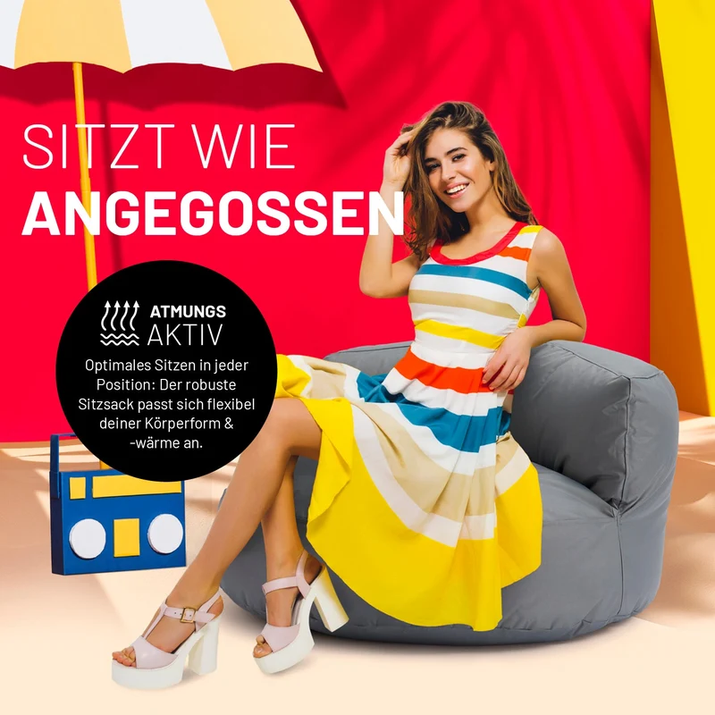 Sitzsack-Sofa