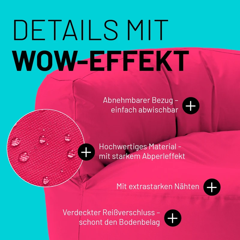 Sitzsack-Sofa