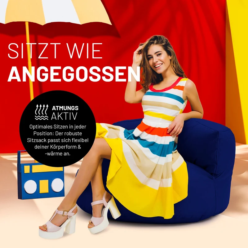 Sitzsack-Sofa