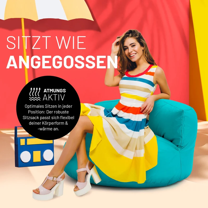 Sitzsack-Sofa