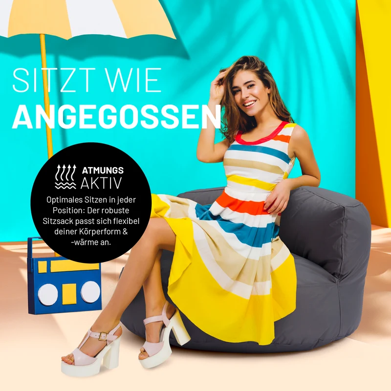 Sitzsack-Sofa