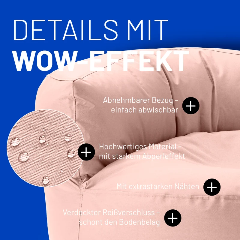 Sitzsack-Sofa