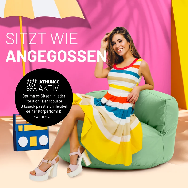 Sitzsack-Sofa