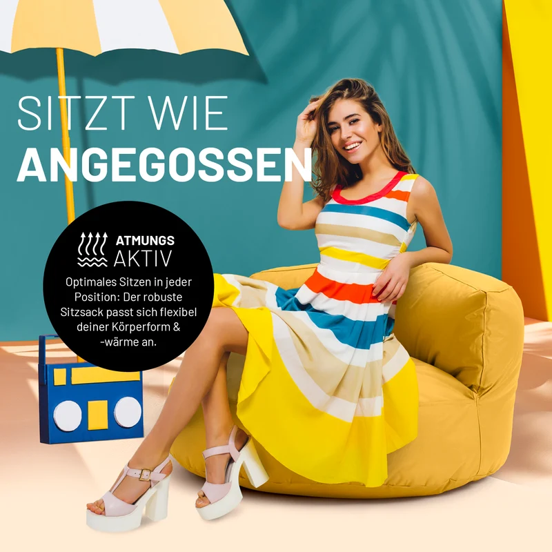 Sitzsack-Sofa