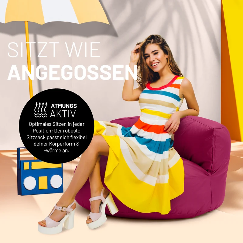 Sitzsack-Sofa
