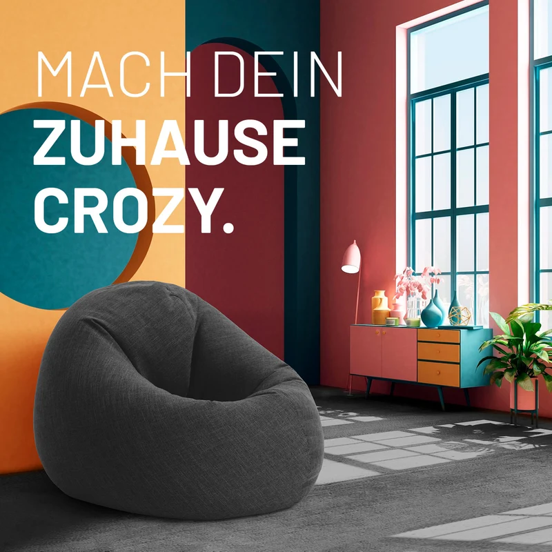 Sitzsack Rund 2 in 1 Interior line