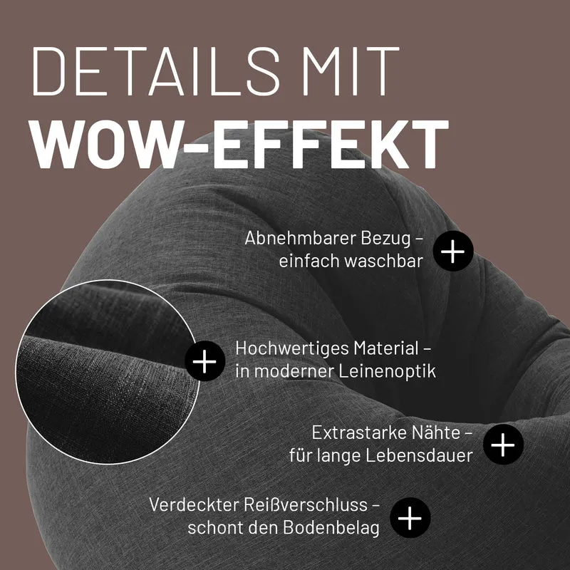 Sitzsack Rund 2 in 1 Interior line