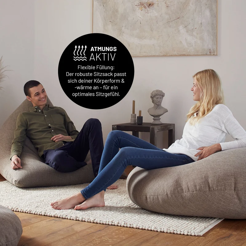 Sitzsack Rund 2 in 1 Interior line