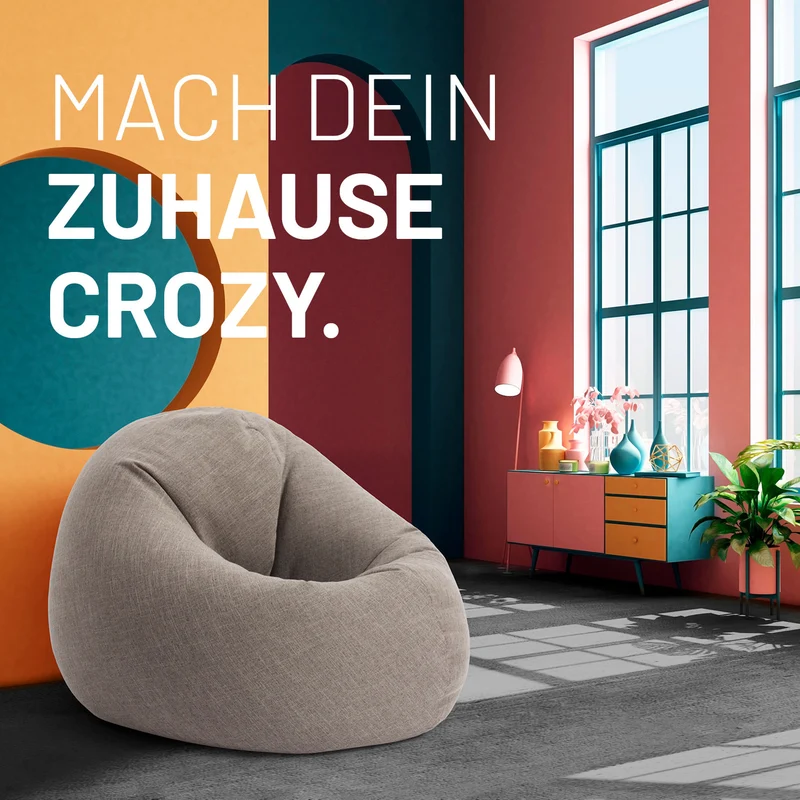 Sitzsack Rund 2 in 1 Interior line