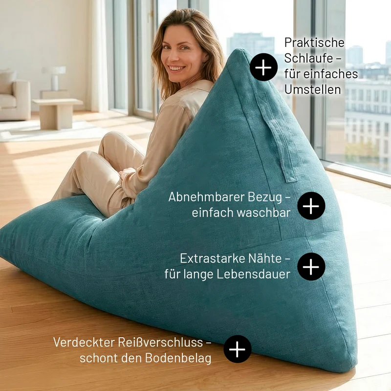 Sitzsack Dreieckig 2 in 1 Interior Line