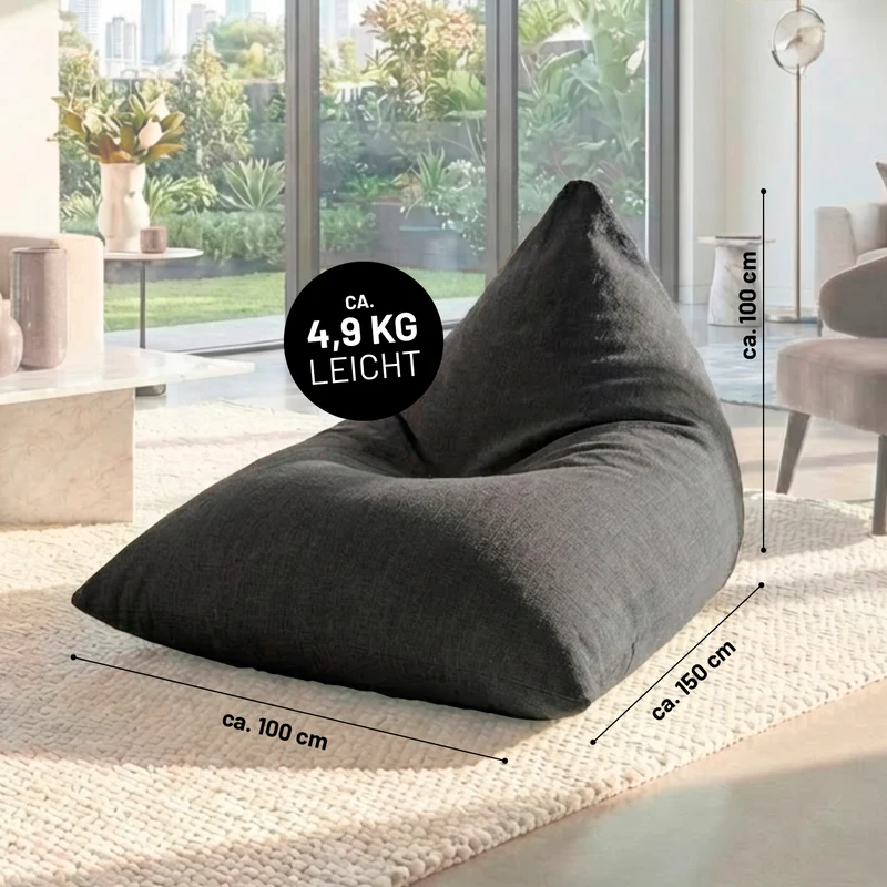 Sitzsack Dreieckig 2 in 1 Interior Line