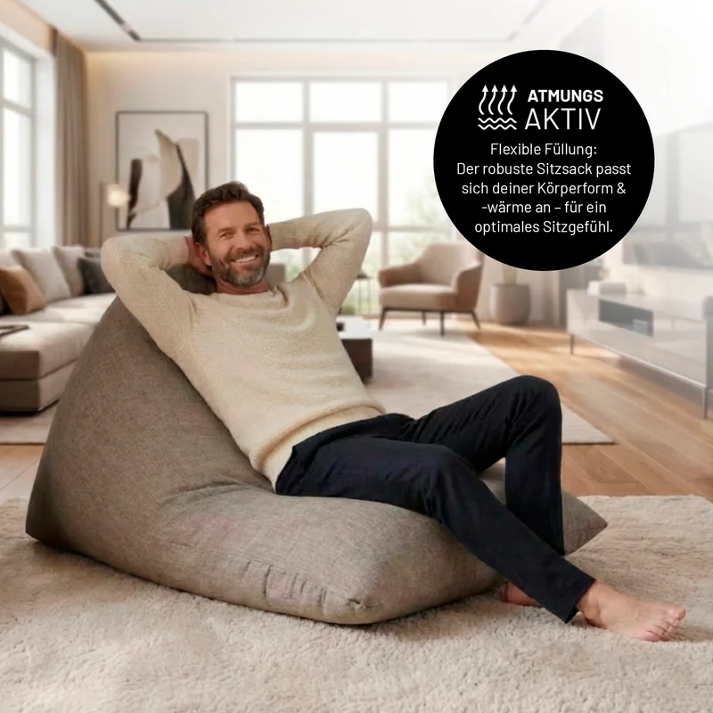 Sitzsack Dreieckig 2 in 1 Interior Line