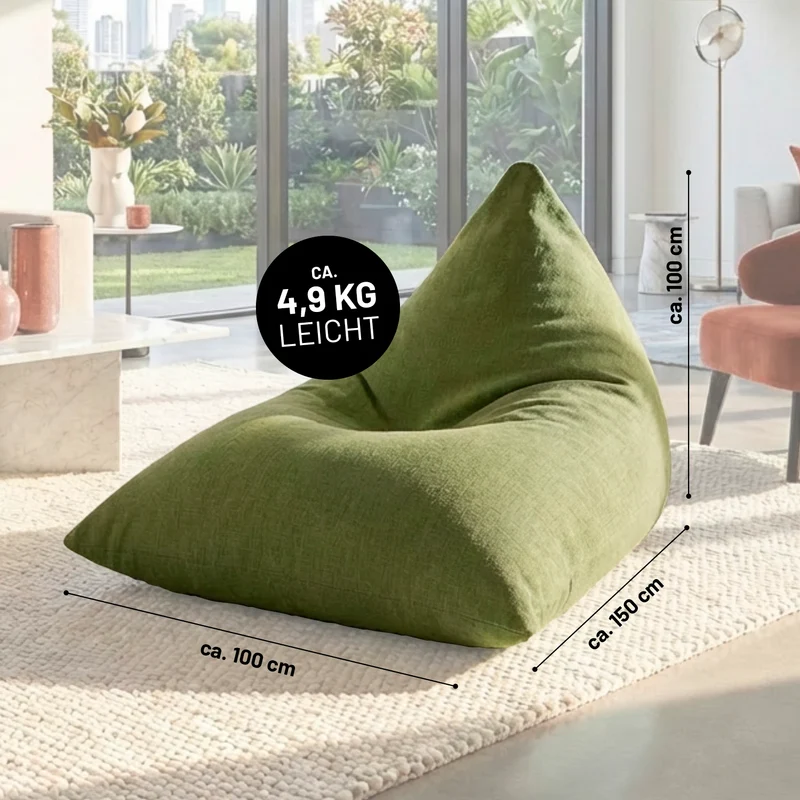Sitzsack Dreieckig 2 in 1 Interior Line