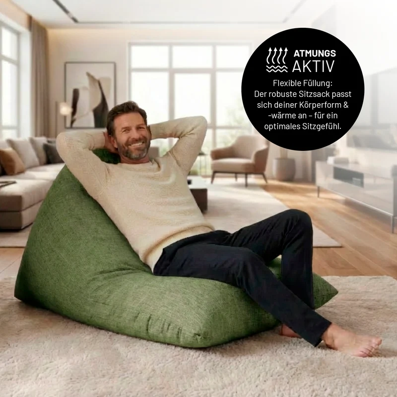 Sitzsack Dreieckig 2 in 1 Interior Line