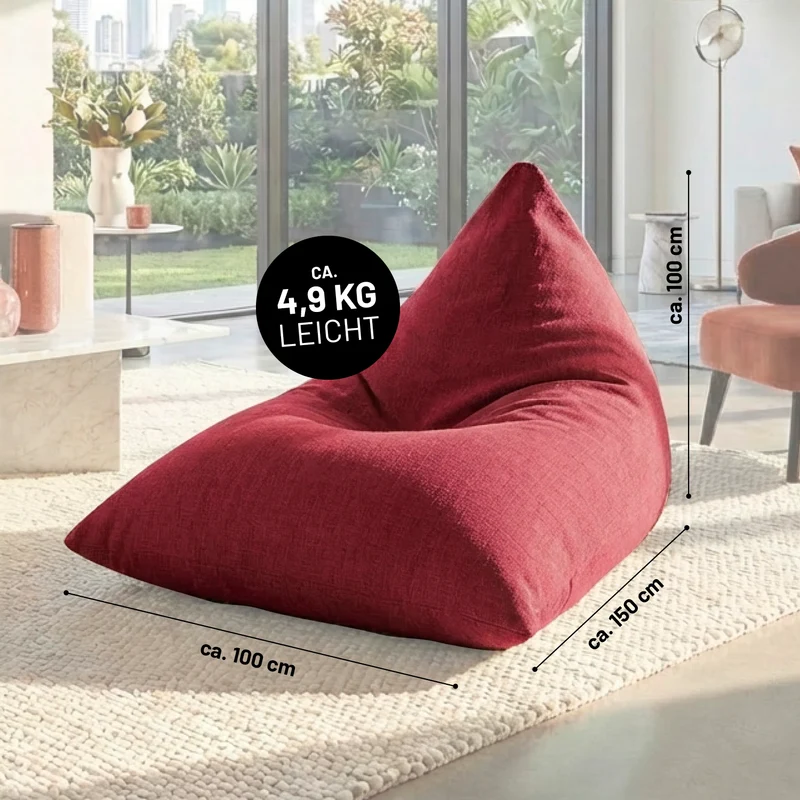 Sitzsack Dreieckig 2 in 1 Interior Line