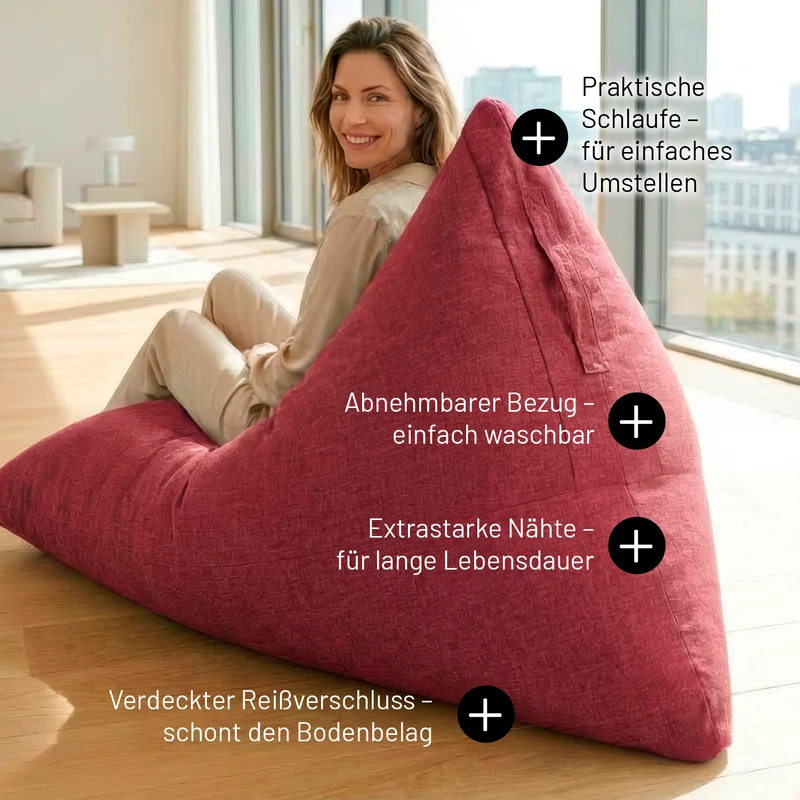 Sitzsack Dreieckig 2 in 1 Interior Line