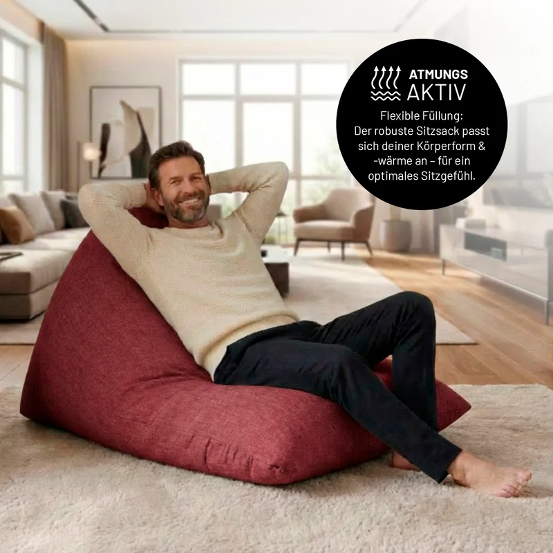 Sitzsack Dreieckig 2 in 1 Interior Line