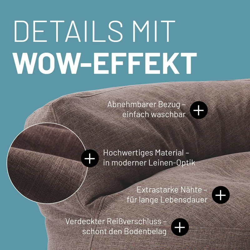 Sitzsack-Sofa Interior Line