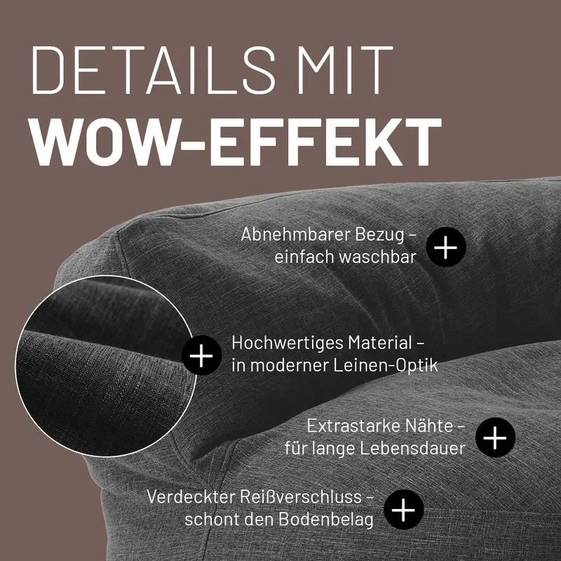 Sitzsack-Sofa Interior Line