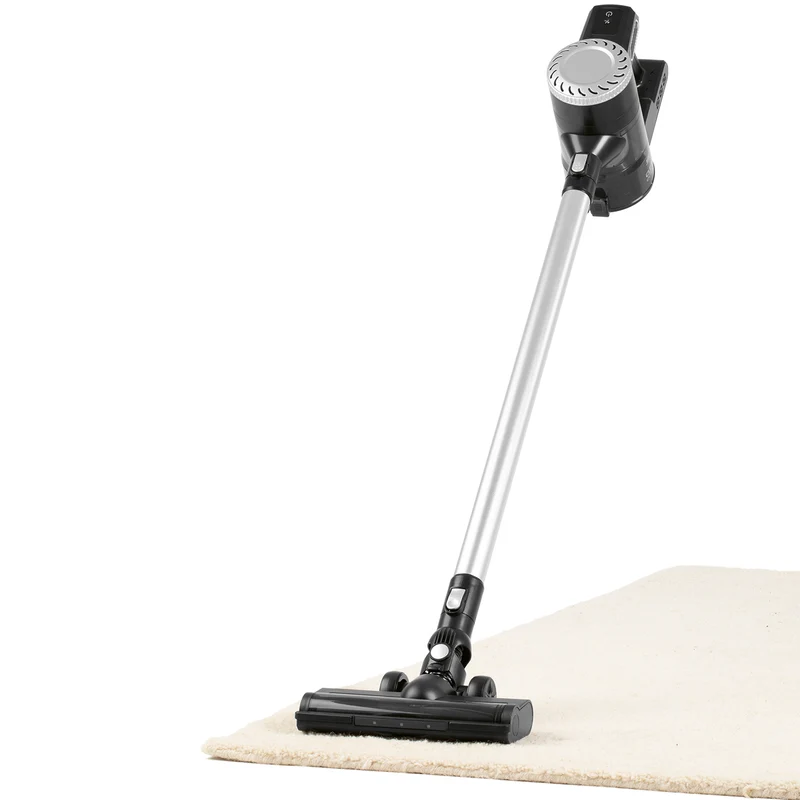 CLEAN Edition Akku-Zyklon-Staubsauger - schwarz/silber