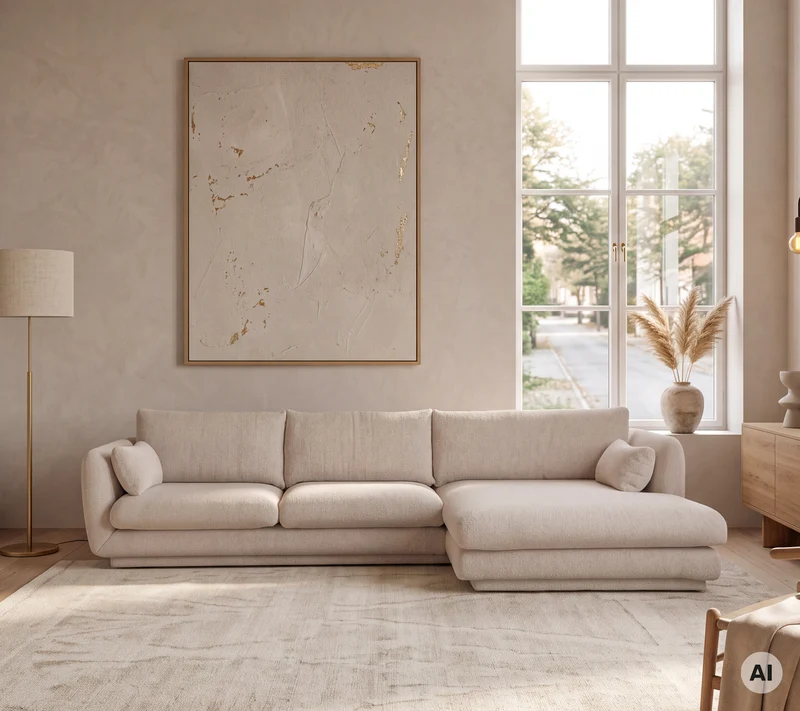 Bloom 2-seater sofa module, right with plinth