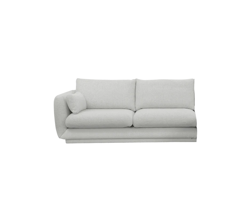 Bloom 2-seater sofa module, right with plinth