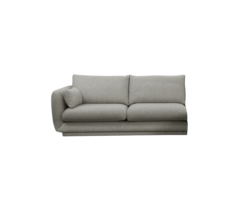 Bloom 2-seater sofa module, right with plinth