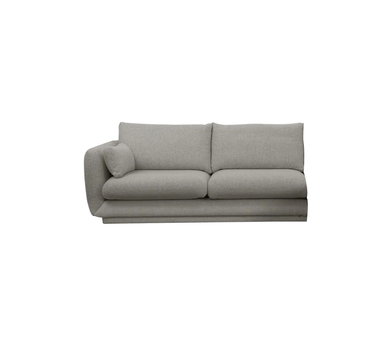 Bloom 2-seater sofa module, right with plinth