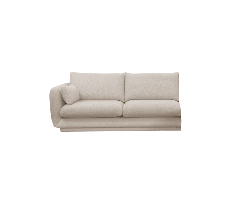 Bloom 2-seater sofa module, right with plinth