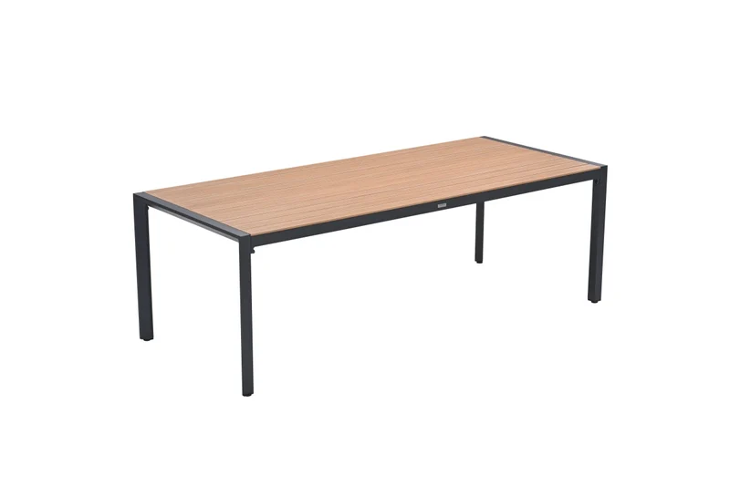 Garden Impressions Cosmo/Felini tuinset 6 personen teaklook tafel 220 cm