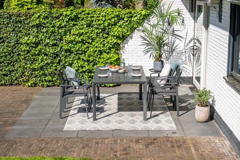 Garden Impressions Cosmo/Felini tuinset 6 personen met tafel 220 cm