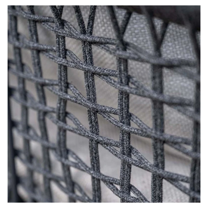 Garden Impressions Teramon loungeset 6-persoons met donkergrijs rope