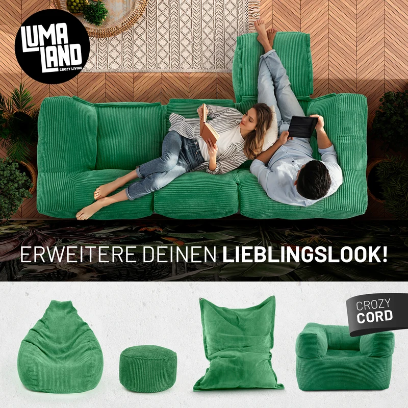 Modulares System CORD - Basic Set (5-tlg.) - Dunkelgrün