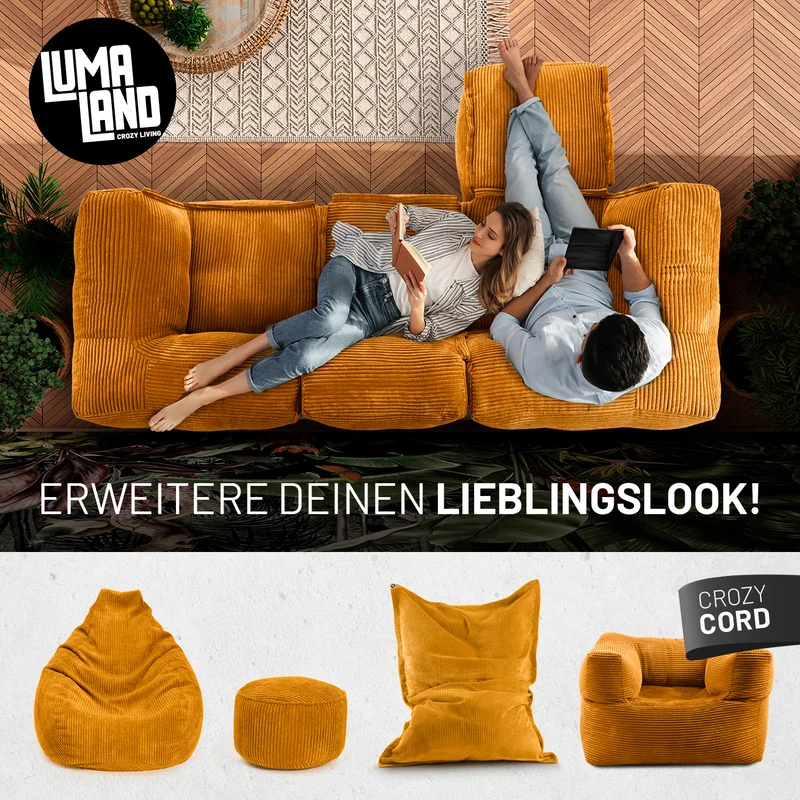 Modulares System CORD - Basic Set (5-tlg.) - Senfgelb