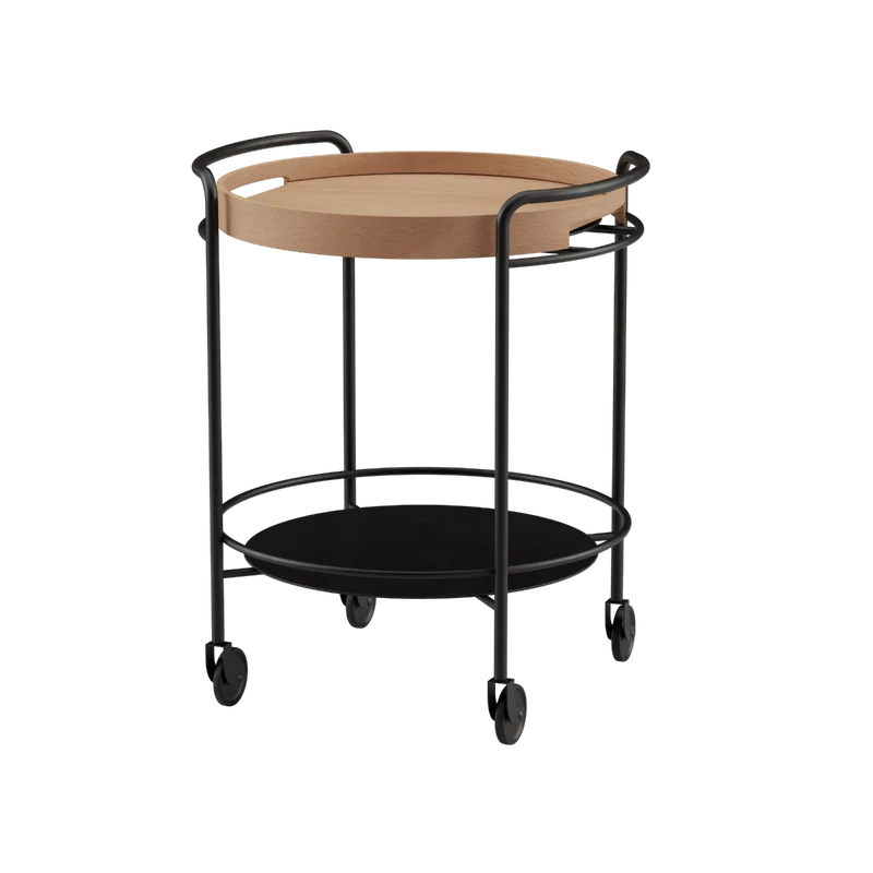 Serving Table w/ Nordic Serving Tray