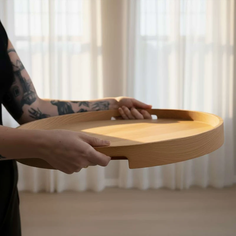 Serving Table w/ Nordic Serving Tray