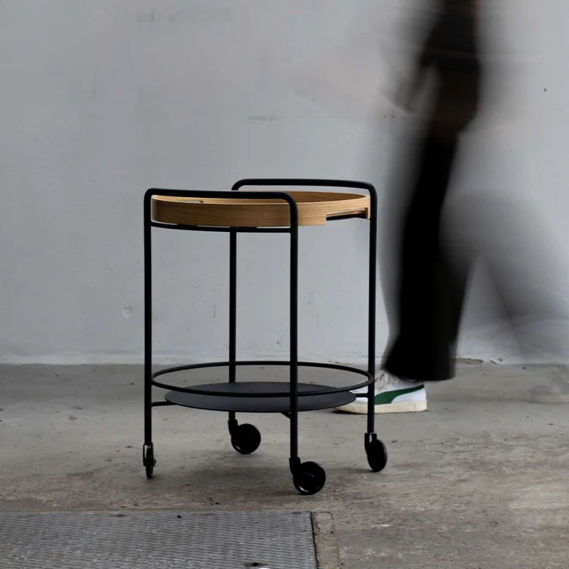Serving Table w/ Nordic Serving Tray