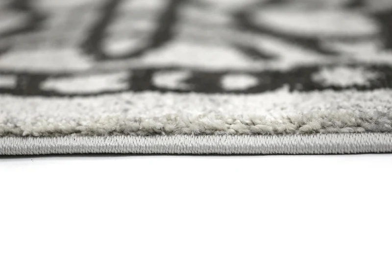 Dark Grey Demask Rug
