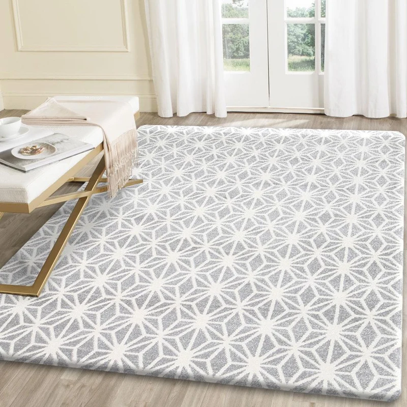 Grey Web Rug