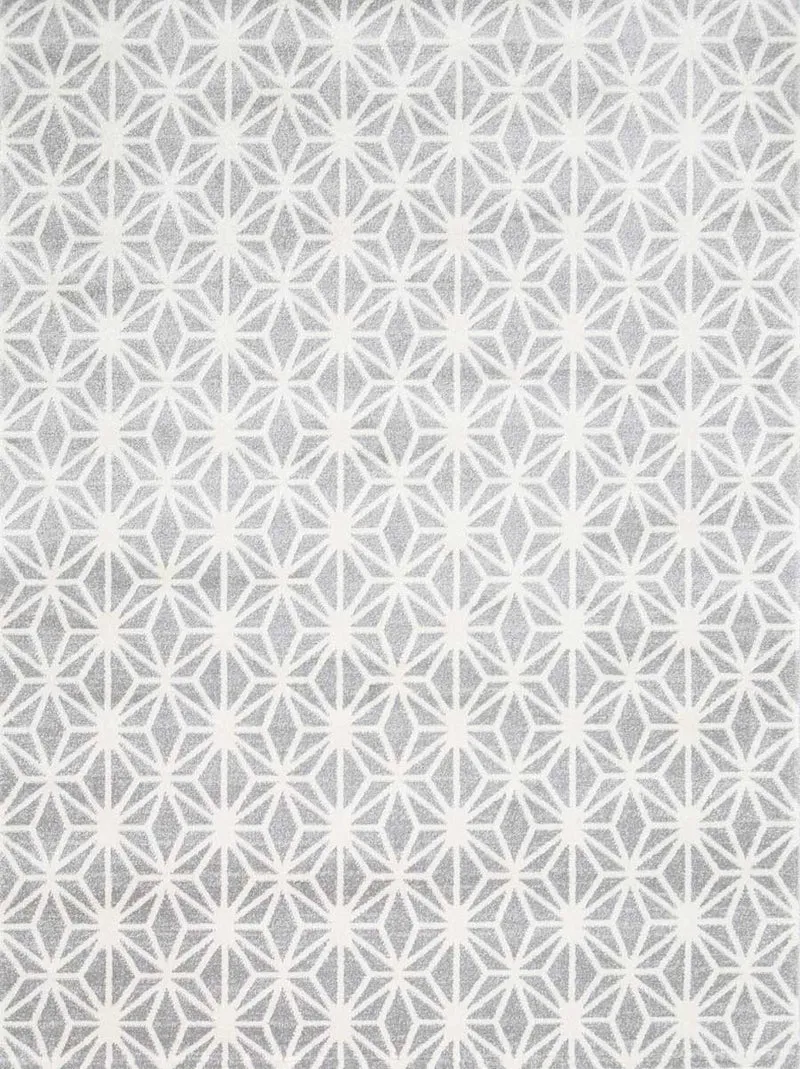 Grey Web Rug