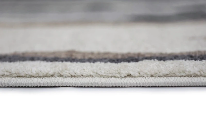 Light Brown Vertical Stripes Rug