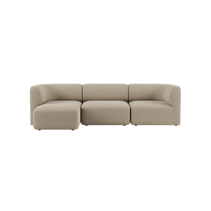 Fjord Sofa - 3 Seater Chaise Left