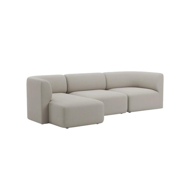 Fjord Sofa - 3 Seater Chaise Left