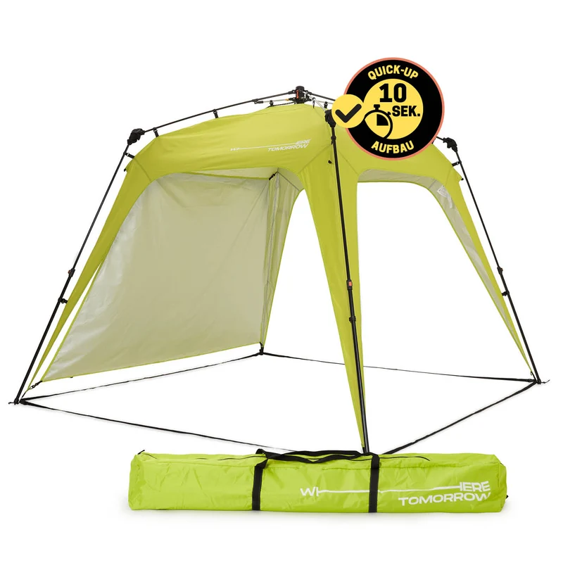 Where Tomorrow - Pop up Pavillon - Faltpavillon - 10 Sek. Quick-up-Aufbau - Grün