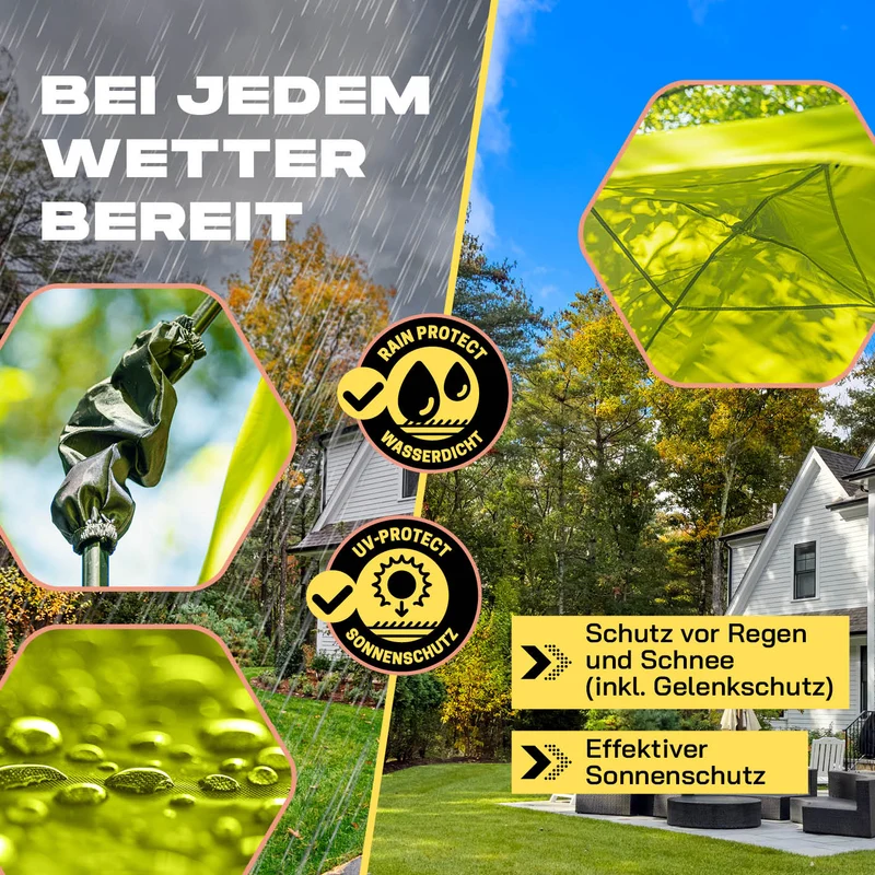 Where Tomorrow - Pop up Pavillon - Faltpavillon - 10 Sek. Quick-up-Aufbau - Grün