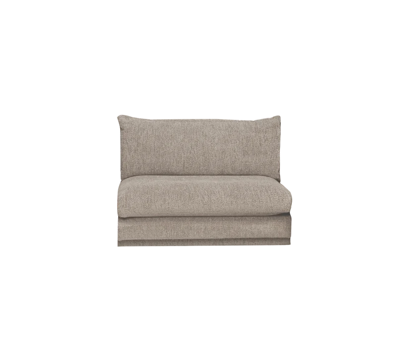 Bloom single sofa module with plinth