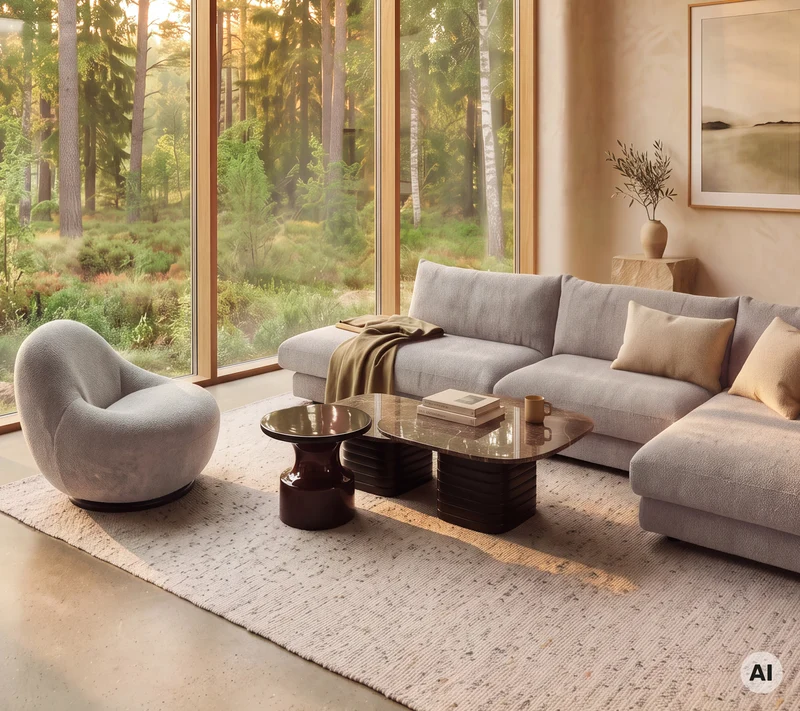 Bloom single sofa module with plinth