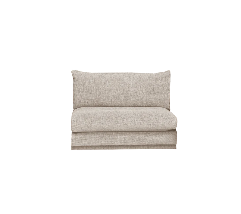 Bloom single sofa module with plinth