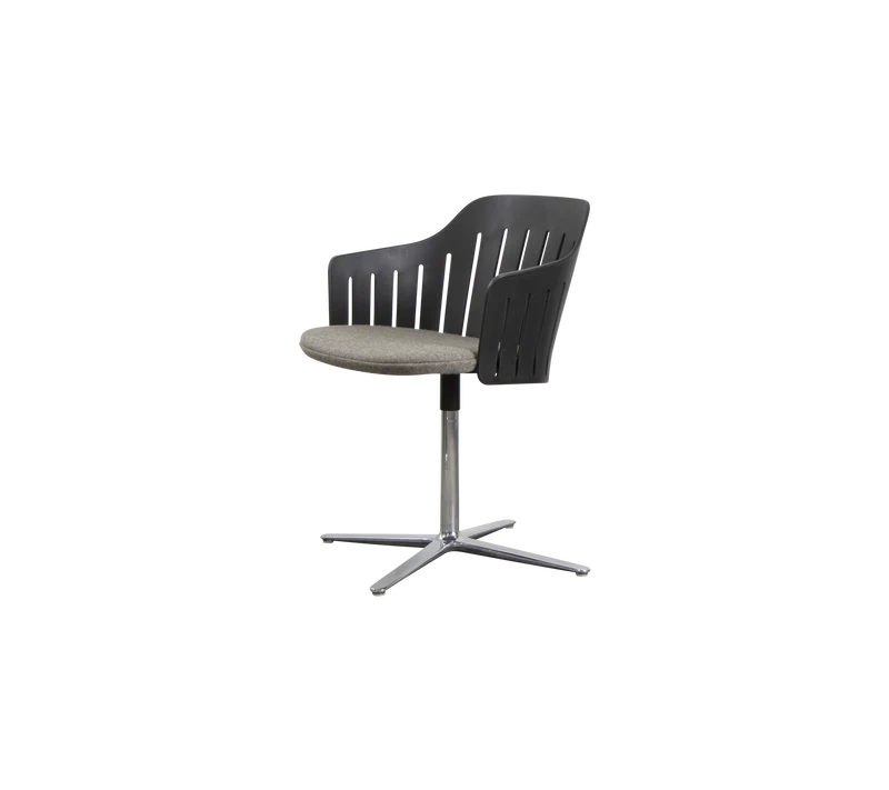 Choice chair with swivel base
